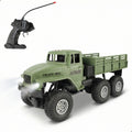 Camion Militare RC in Scala 1:18 2.4GHz con Barili
