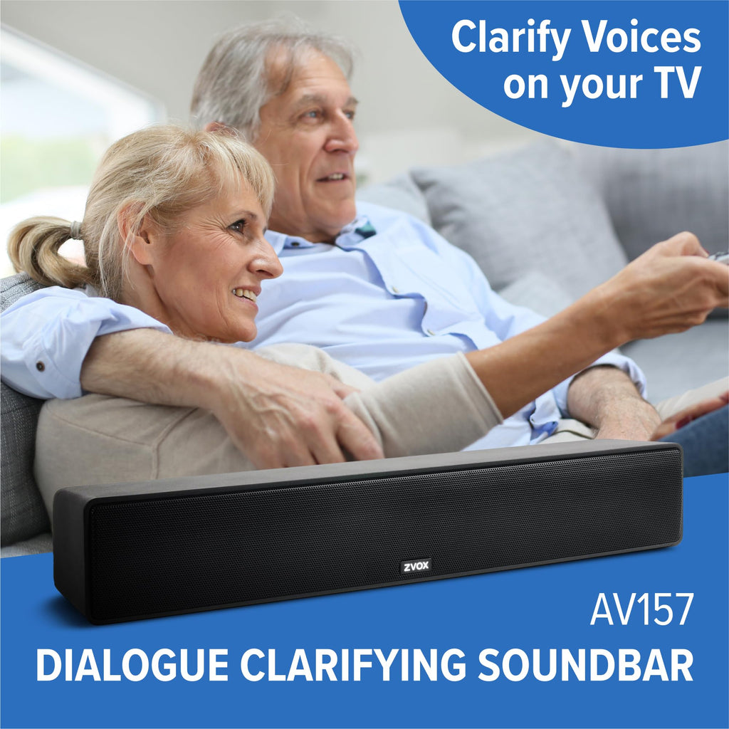 ZVOX Dialogue Clarifying Sound Bar with Hearing Tech