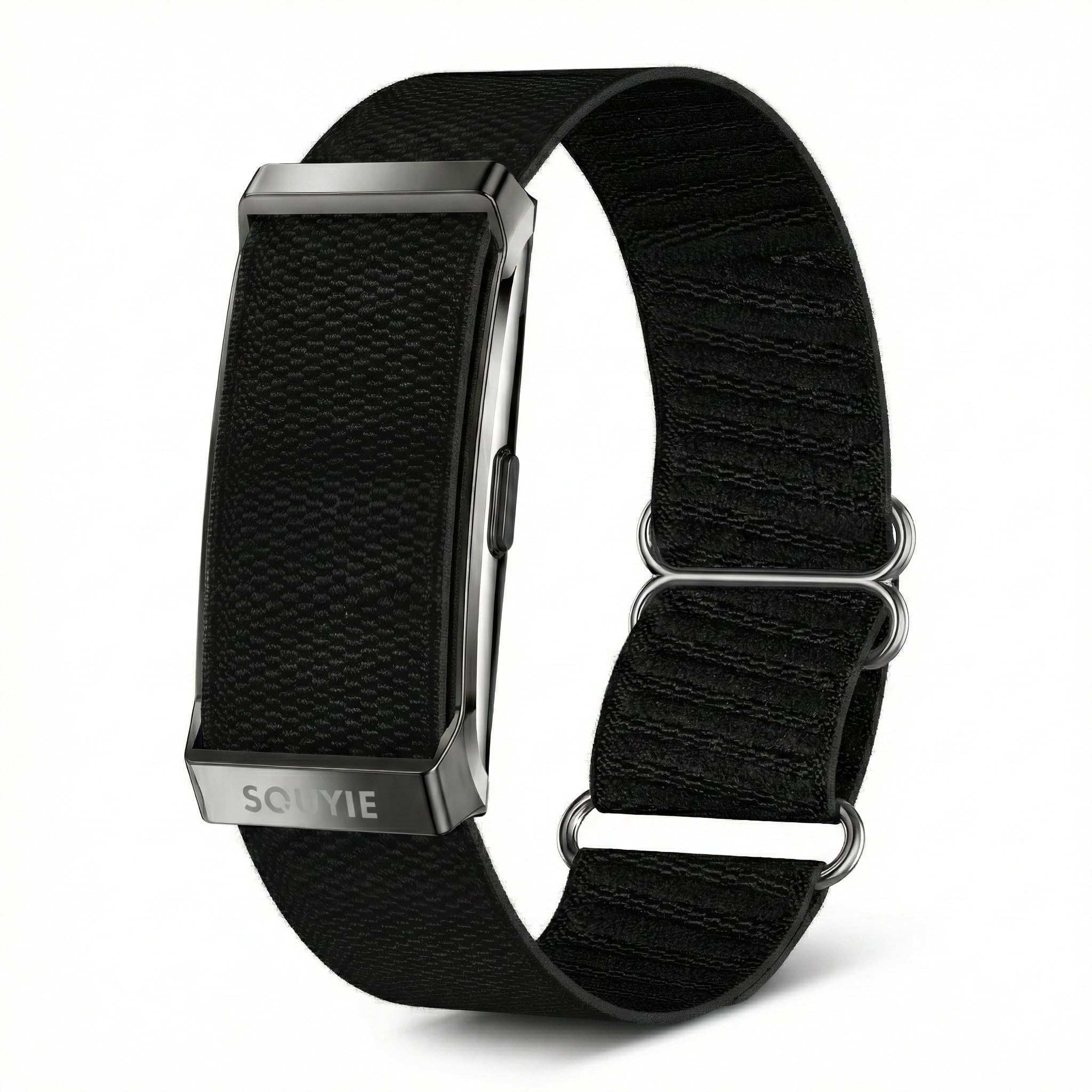 Smart Bracelet for Men Women, Health Activity Fitness Trackers, 24/7 Continuous Heart Rate/Blood Pressure/HRV/Stress Monitor, 24H Sleep Tracker, 170+ Sports Modes Smart Wristband with Free APP 2 Bands