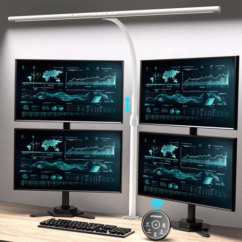 31.5" Desk Lamp Gesture Sensor Remote CLED-3927C