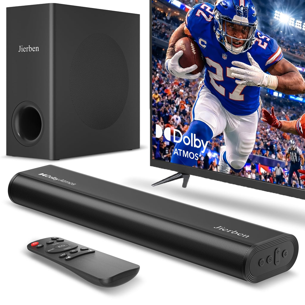 Barra de Sonido Dolby Atmos con Subwoofer Inalámbrico Sistema