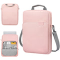 TiMOVO 9-11 Inch Tablet Sleeve Bag with Shoulder Strap for iPad 11-inch A16 2025, iPad 10th Gen. 10.9"/10.2", Galaxy Tab A9+/A11Plus 11", Pink