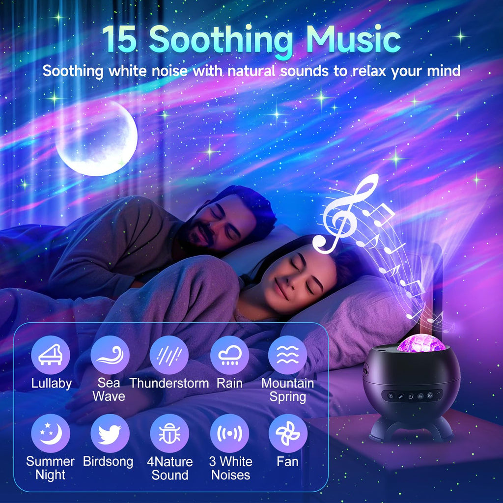 Galaxy Light Projector with 300+ Modes