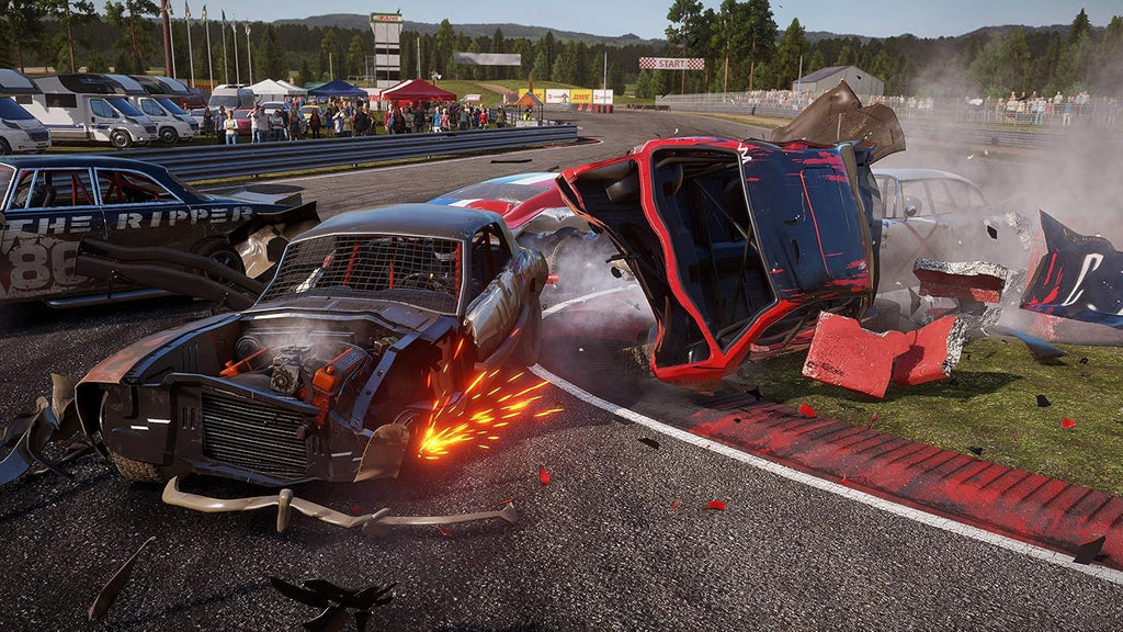 Demolition Racing Game Wreckfest PlayStation 4 Standard Edition