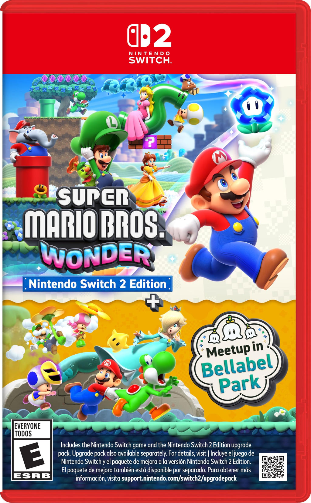 Super Mario Bros. Wonder Nintendo Switch 2 Edition Paketi