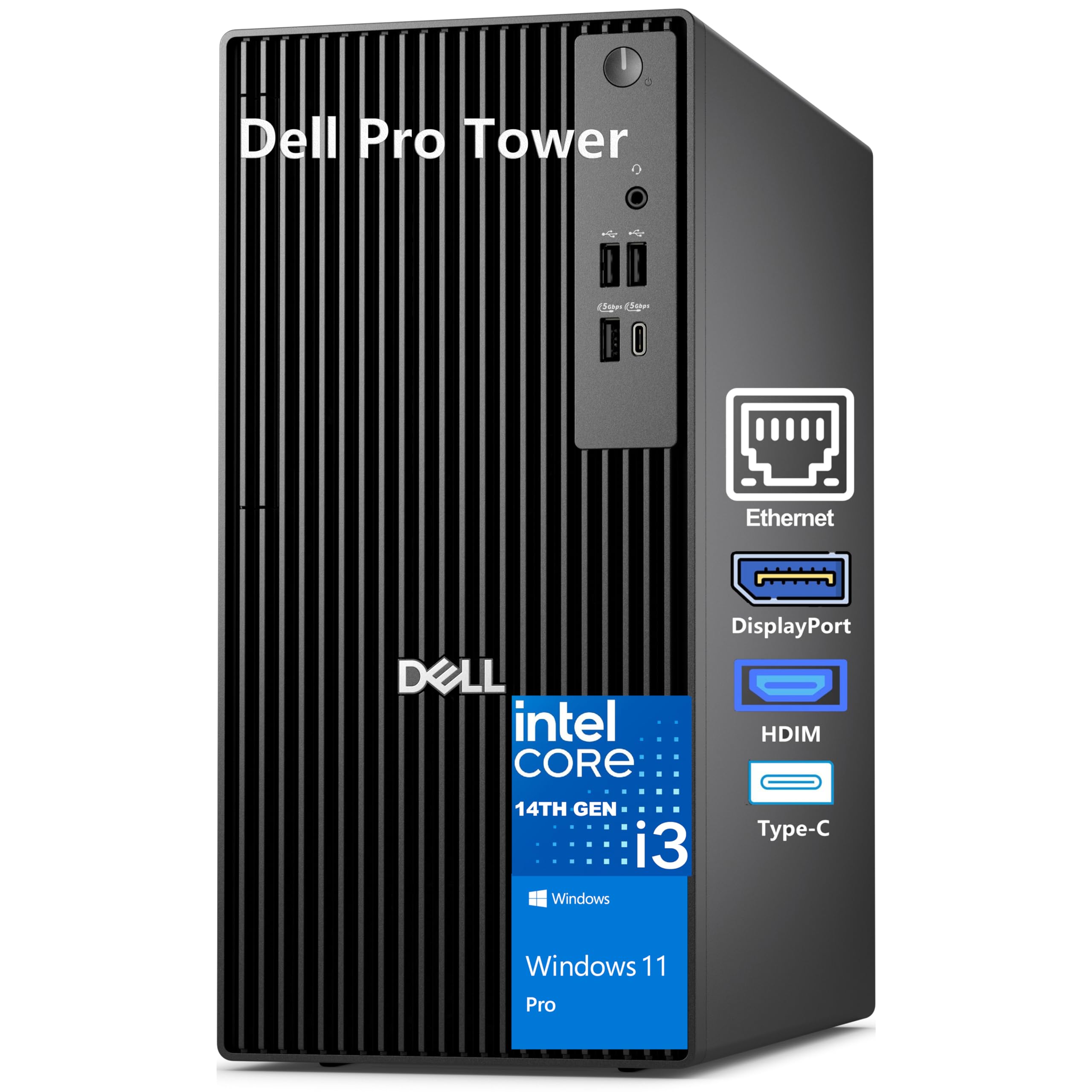 Dell 14th Gen Intel Core i3 Desktop Tower QCT1250