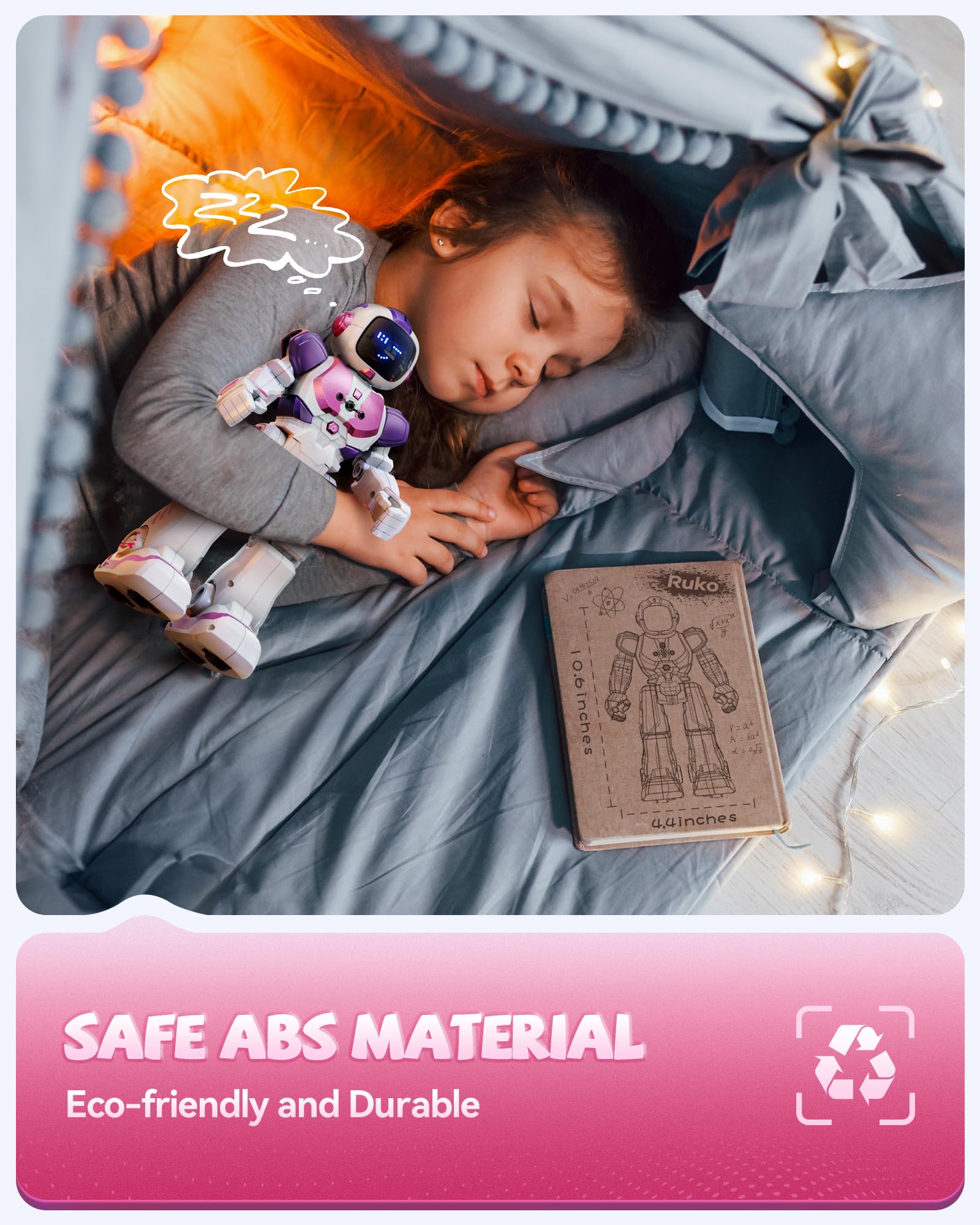 Interactive Dancing Robot with Gesture Control App Rechargeable 6088