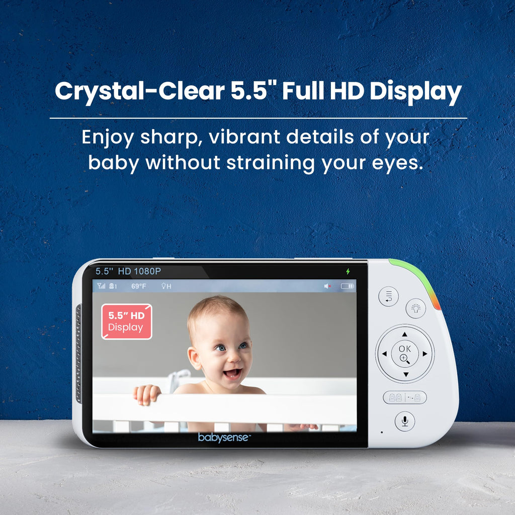 5.5" Ekranlı Full HD Split Ekran Körpə Monitoru