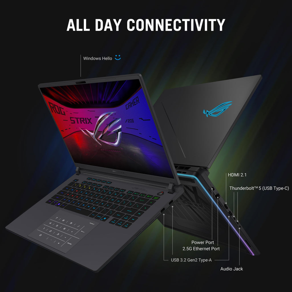 16" Игровой ноутбук RTX 5070 Ti 240Hz ROG Nebula