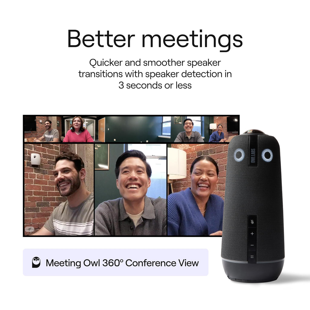Meeting Owl 4+ 360° 4K Умная конференц-камера MTW405-1000