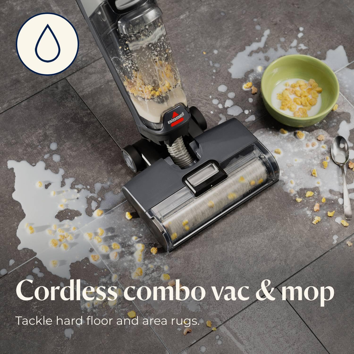 Bissell CrossWave OmniForce Cordless Wet Dry Vacuum Mop 3882