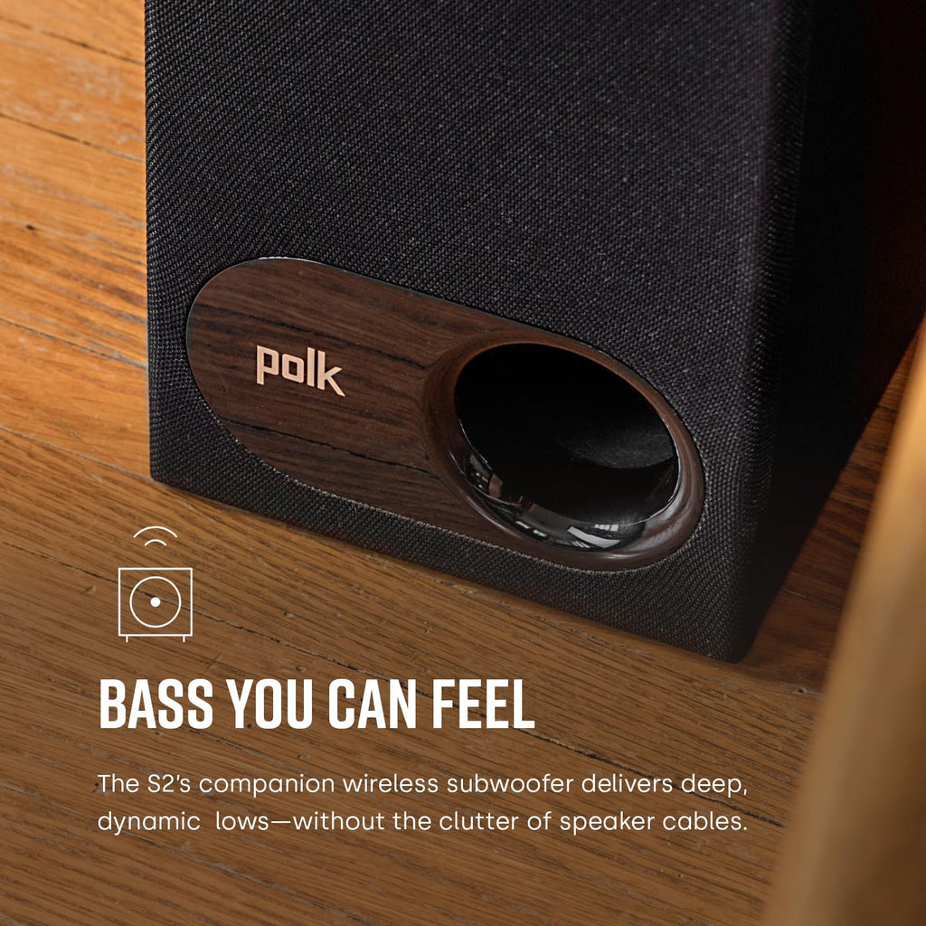 Саундбар Polk Audio Signa S2 с беспроводным сабвуфером