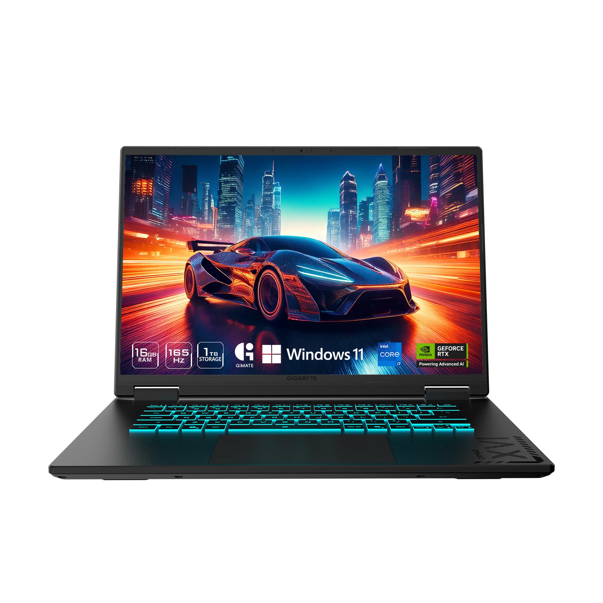 Игровой ноутбук GIGABYTE с 165 Гц, i7-13620H, RTX 5060,