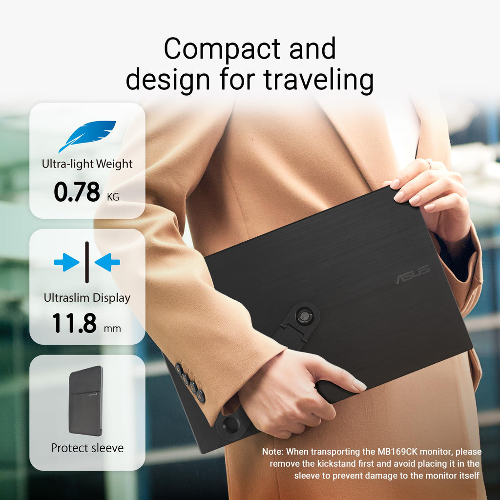 15.6" Full HD Portable USB Monitor MB169CK