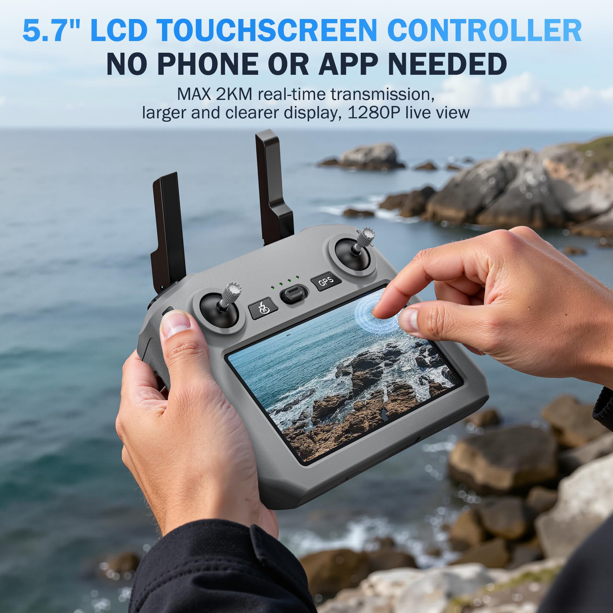 GPS-дроны с камерой 4K для взрослых