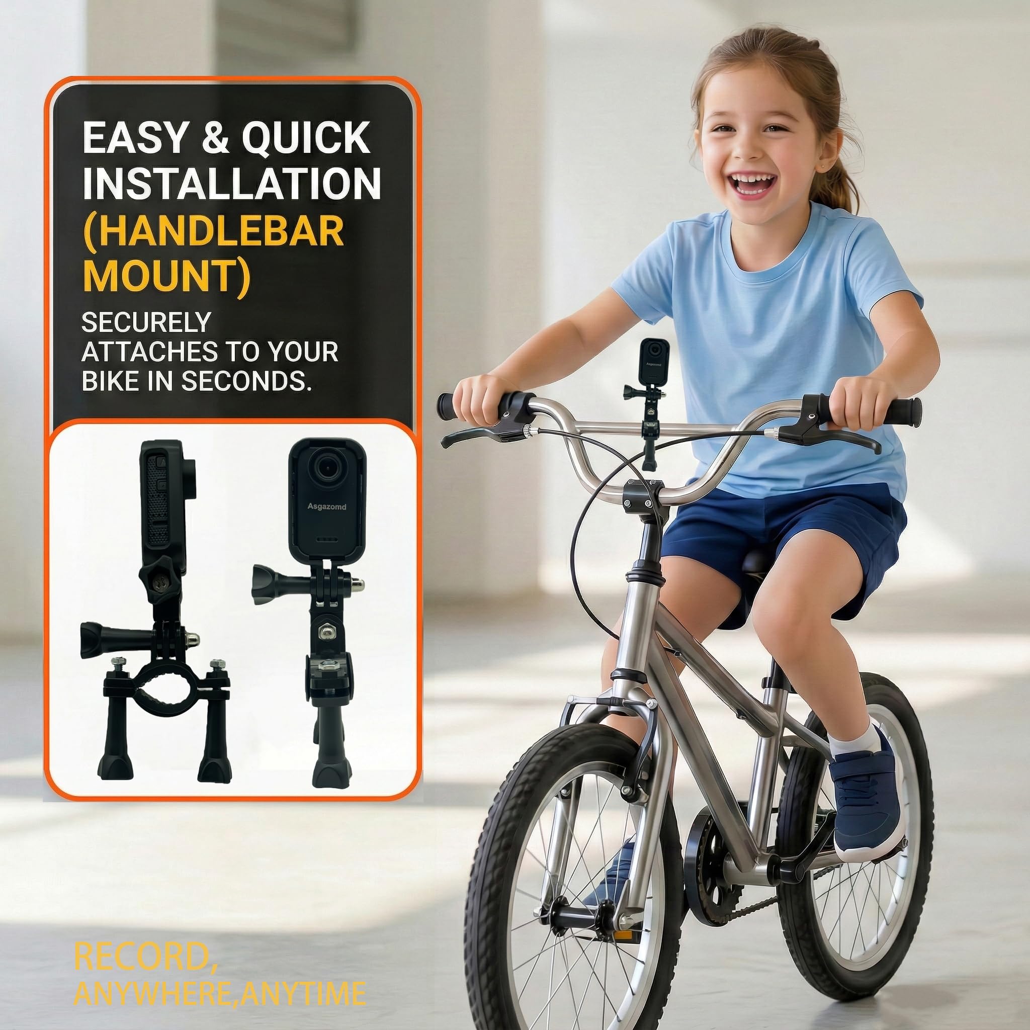 Mini Videocamera Azione Pollicino 1080P Registrazione POV Modello F2