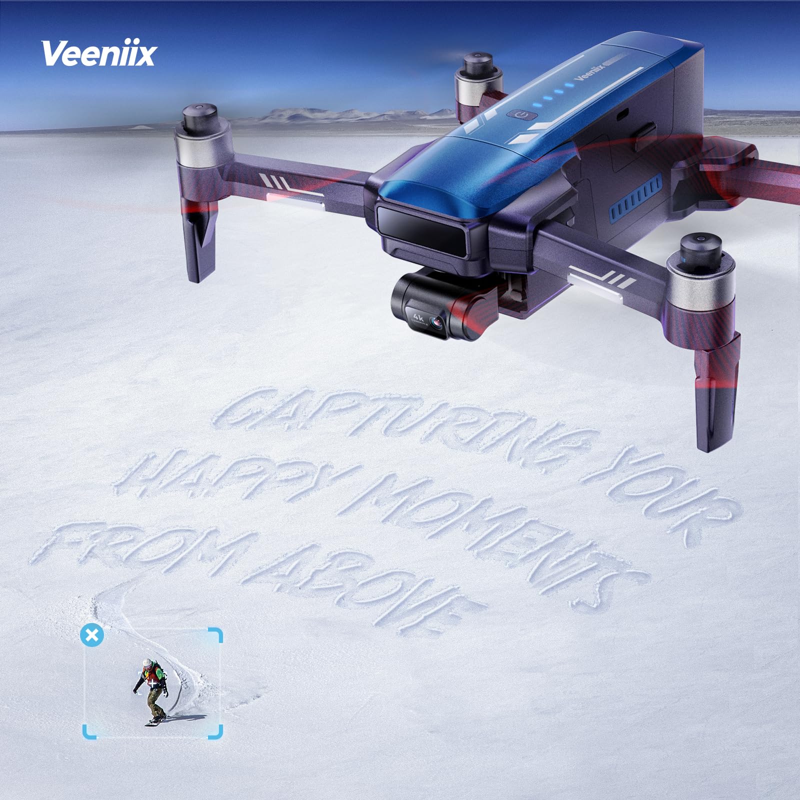 8K Camera Drone with 3-Axis Gimbal V11PRO