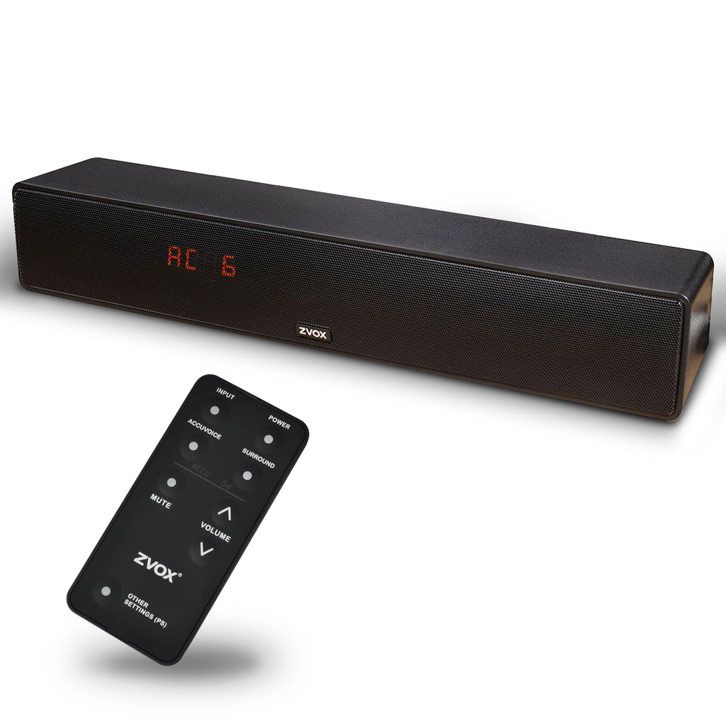 ZVOX Dialogue Clarifying Sound Bar with Hearing Tech