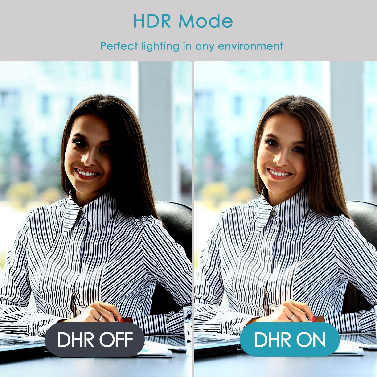 Angetube 4K AI Webcam: AI-Tracking Web Camera Dual AI Noise-Cancelling Microphones - HDR-Enabled, USB 3.0, Remote Control, Sony_Sensor, Adjutable Field of View, Work with Teams, Zoom, Webex