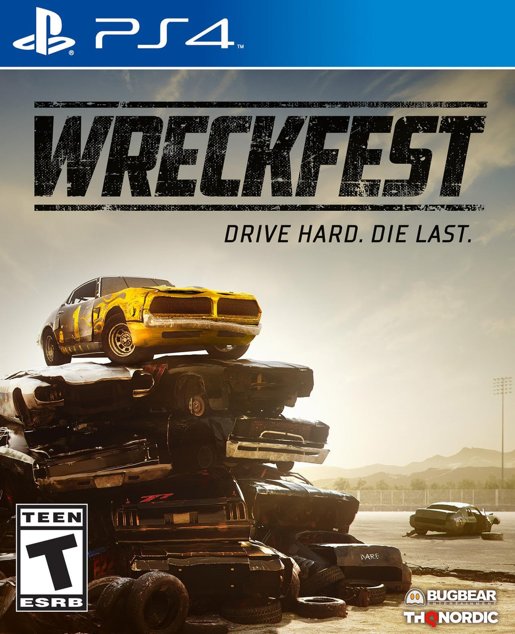 Demolition Racing Game Wreckfest PlayStation 4 Standard Edition