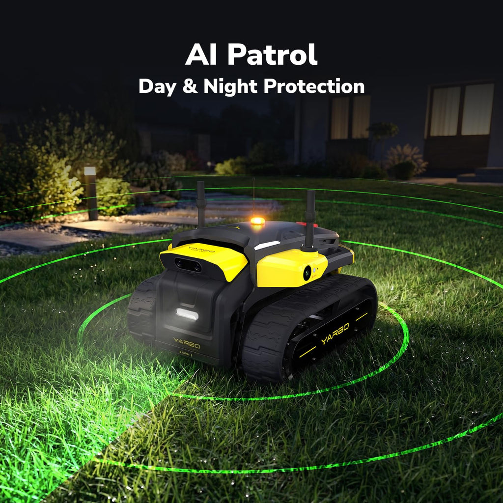 YARBO Core All-Terrain Security Robot SAM Patrol System