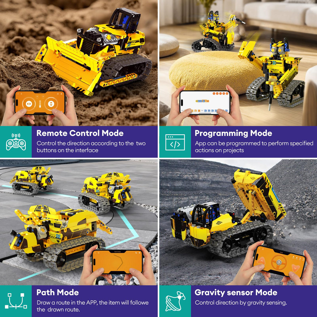 5 в 1 Набор для сборки STEM-робота с приложением