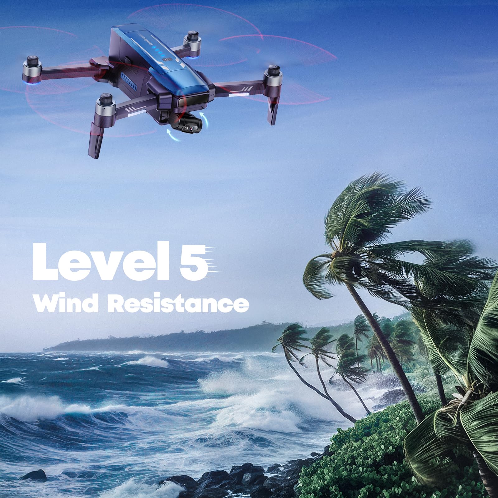 V11PRO Drone with 8K Camera for Adults, 3-Axis Gimbal Drones with 4K/30fps Video, 48 Million Pixels, 80min Flight Time with 2 Batteries, 6KM Video Transmission Quadcopter, Professional Drone