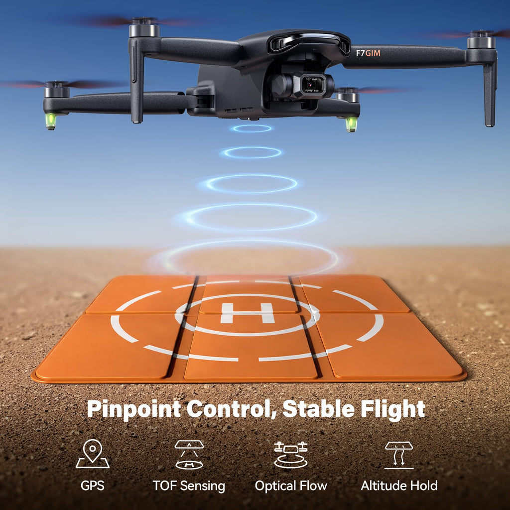 6K-Foto-Drohne mit 3-Achsen-Gimbal und GPS F7GIM