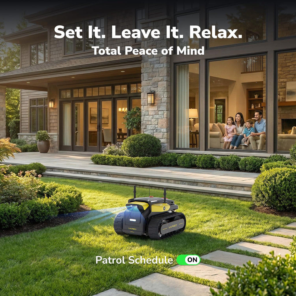 YARBO Core All-Terrain Security Robot SAM Patrol System