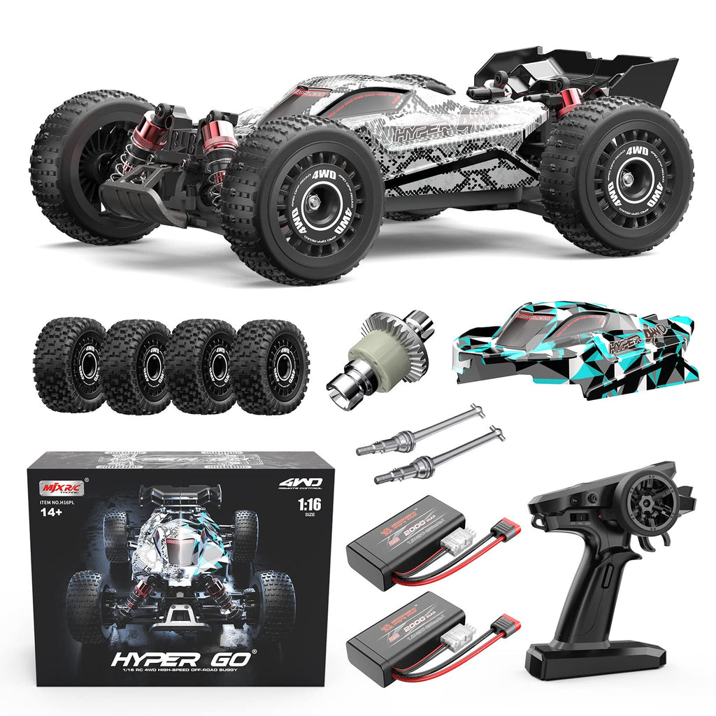 Быстрый бесколлекторный RC-багги масштаба 1/16 с полным приводом H16PL