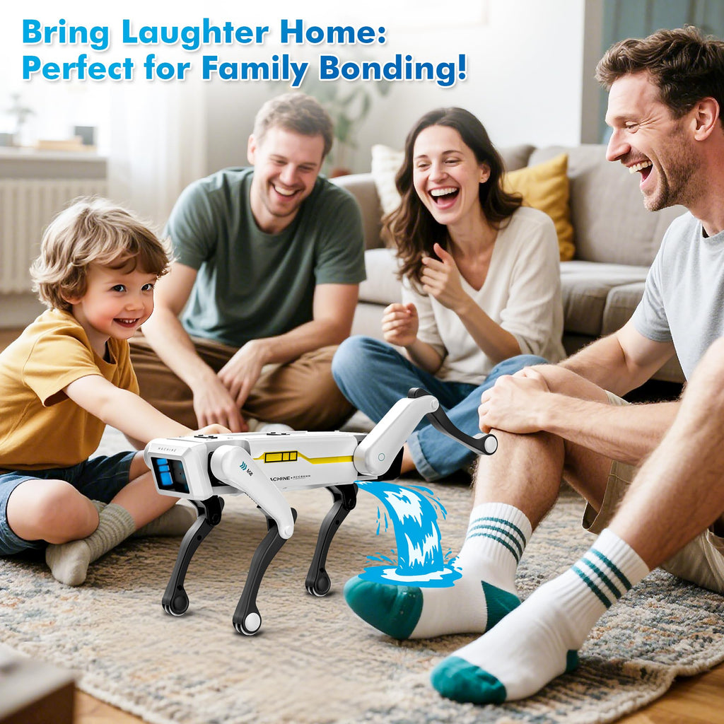 Interactive STEM Robot Dog with Voice Control, 30+ Actions