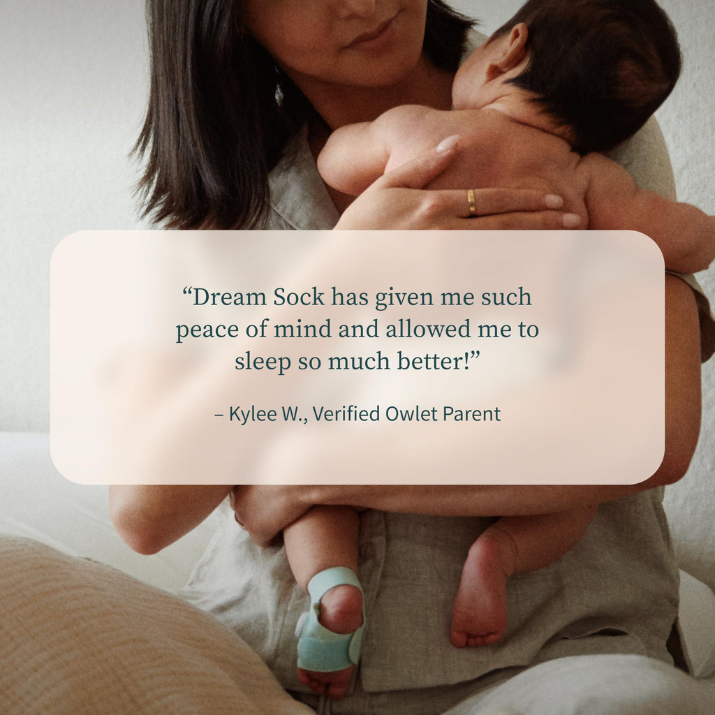 Smart Baby Monitor with Heart Rate Oxygen Sleep Tracking