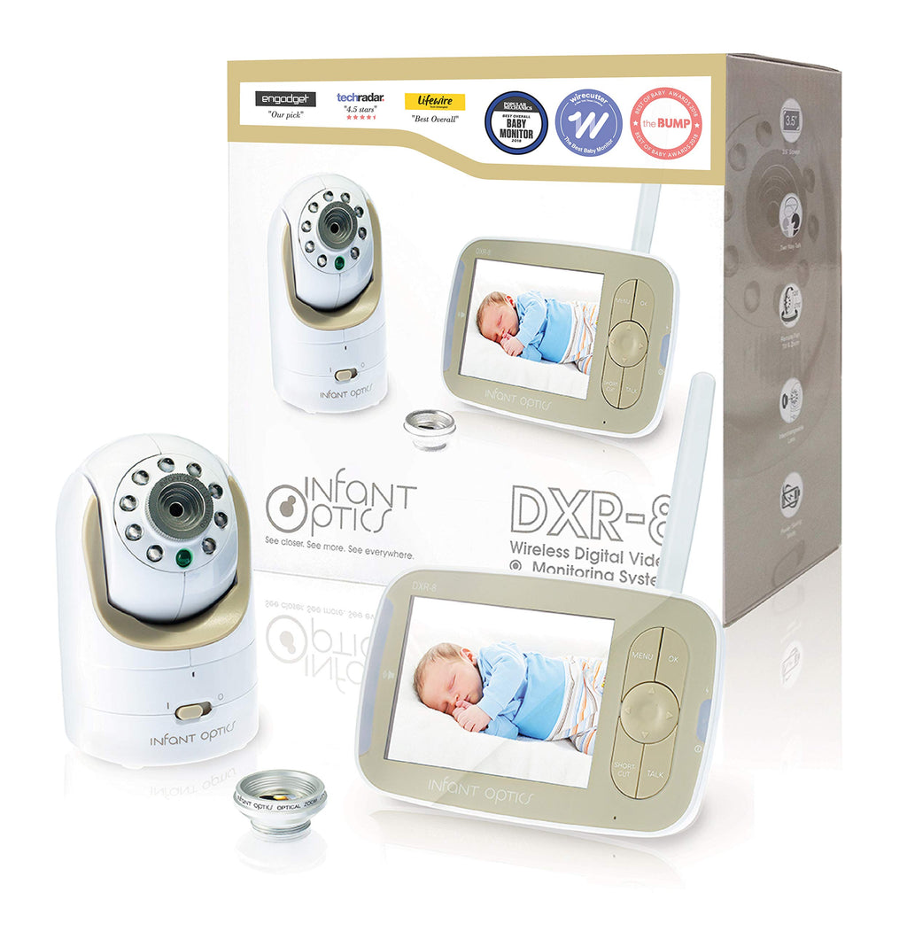 Non-WiFi Baby Monitor with 480p Video Pan Tilt Zoom