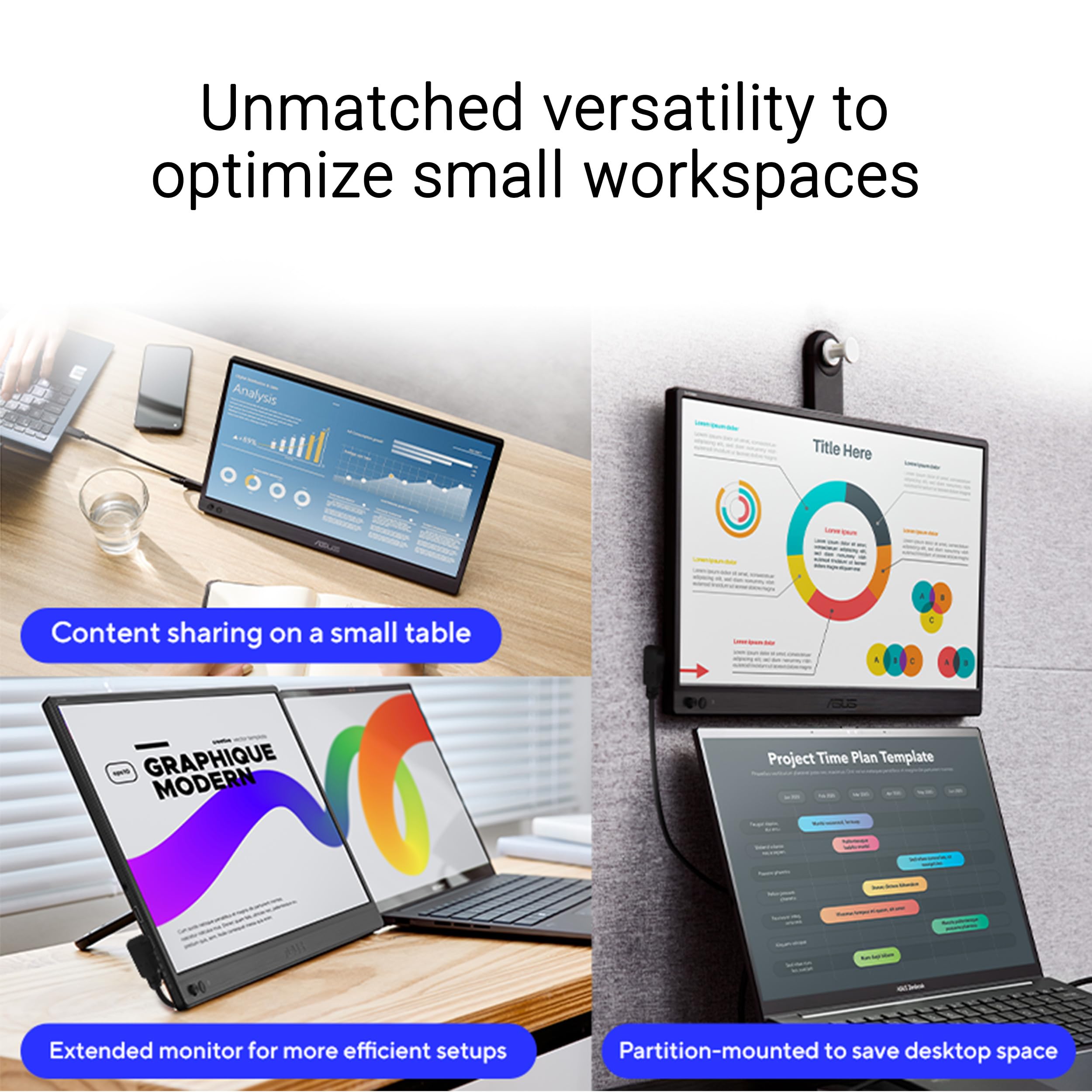 15.6" Full HD Portable USB Monitor MB169CK