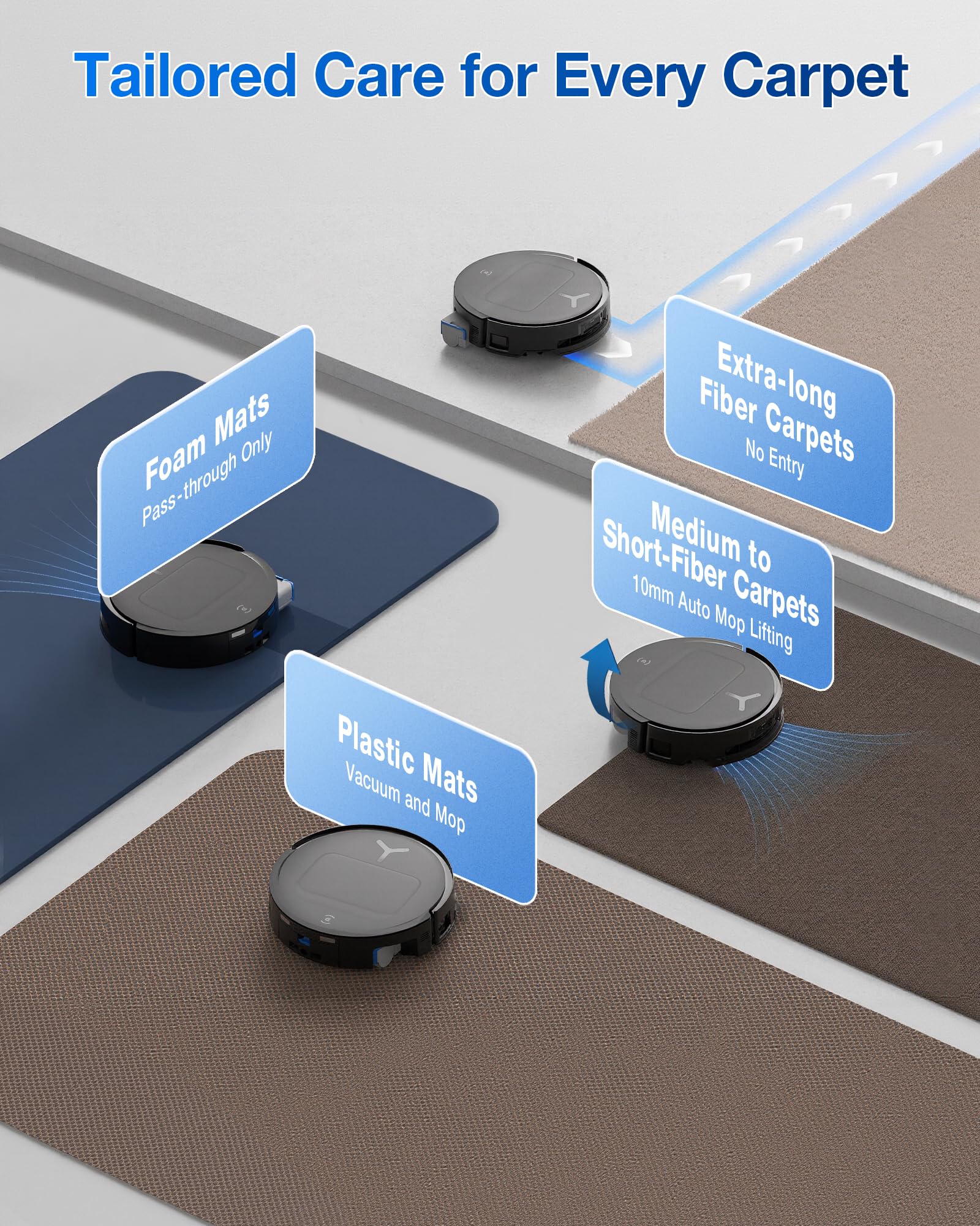 ECOVACS DEEBOT T80 Omni Self-Cleaning Robot Vacuum and Mop