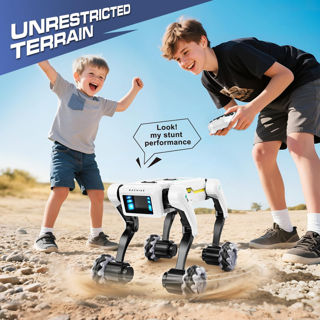 Interactive Robot Dog with Voice Control and Wheels SRD-01