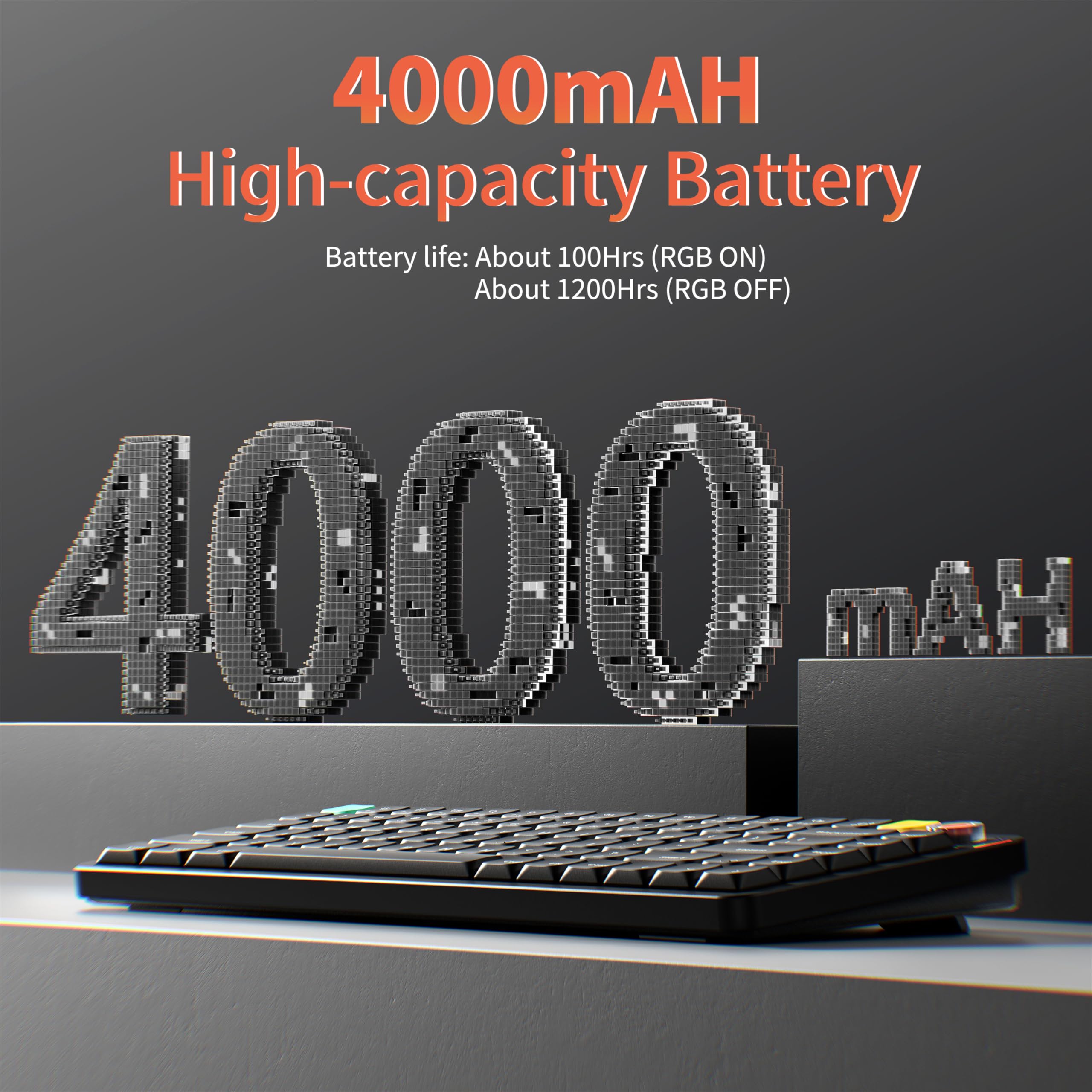 Teclado Mecánico Inalámbrico 75% Intercambiable en Caliente Air75 V3