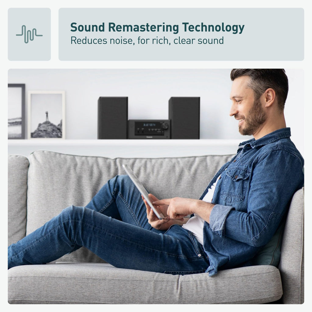 Sistema de Estéreo Compacto con Reproductor de CD Bluetooth