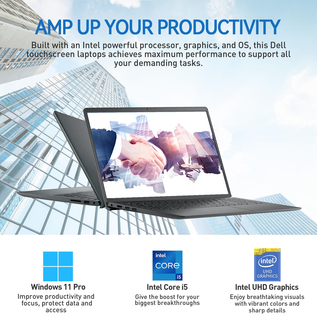 15.6" FHD Touch Laptop i5-1335U 32GB 2TB