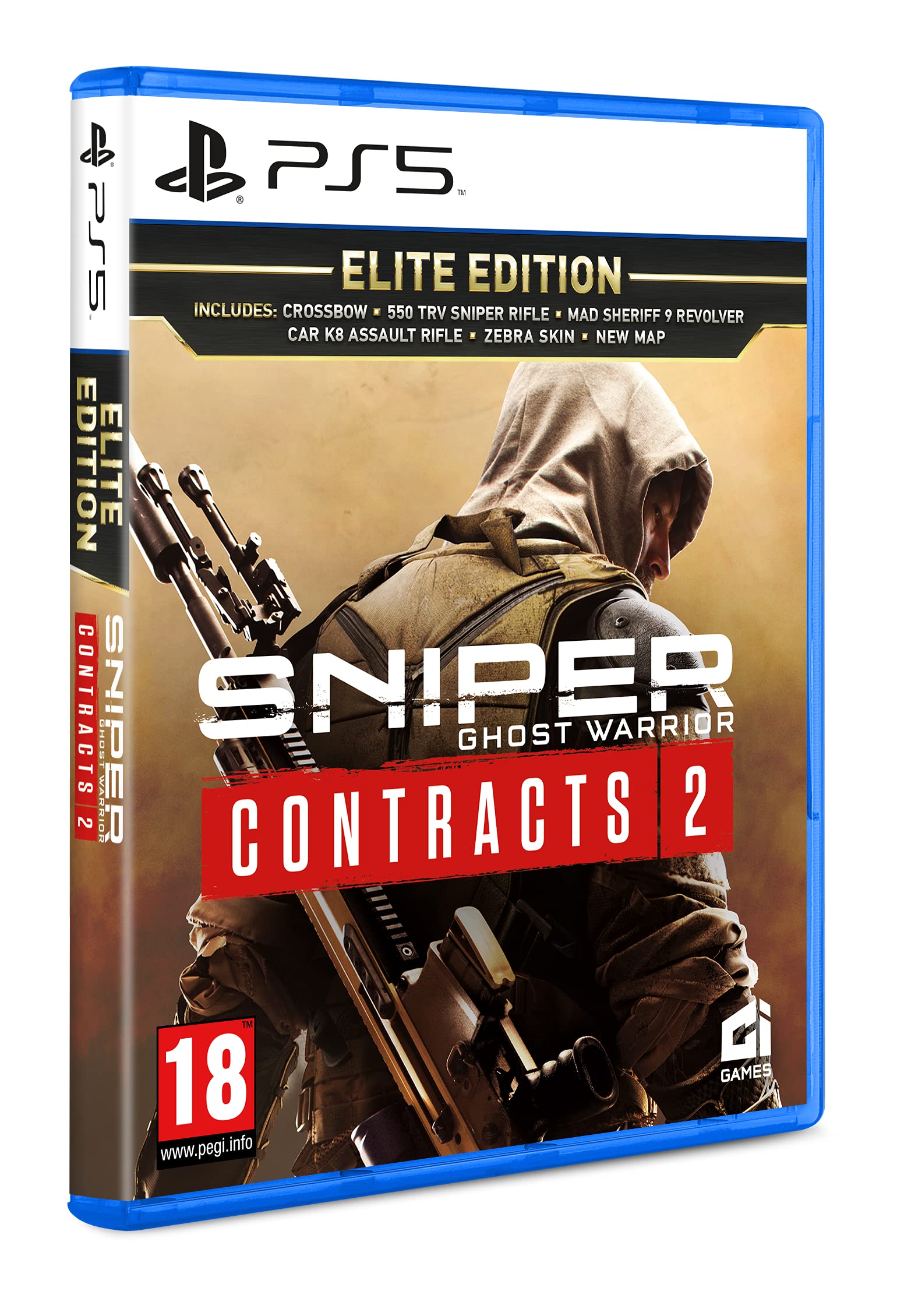 Sniper Rifle Controller Shell for PS5 Bolt-Action Model 195762
