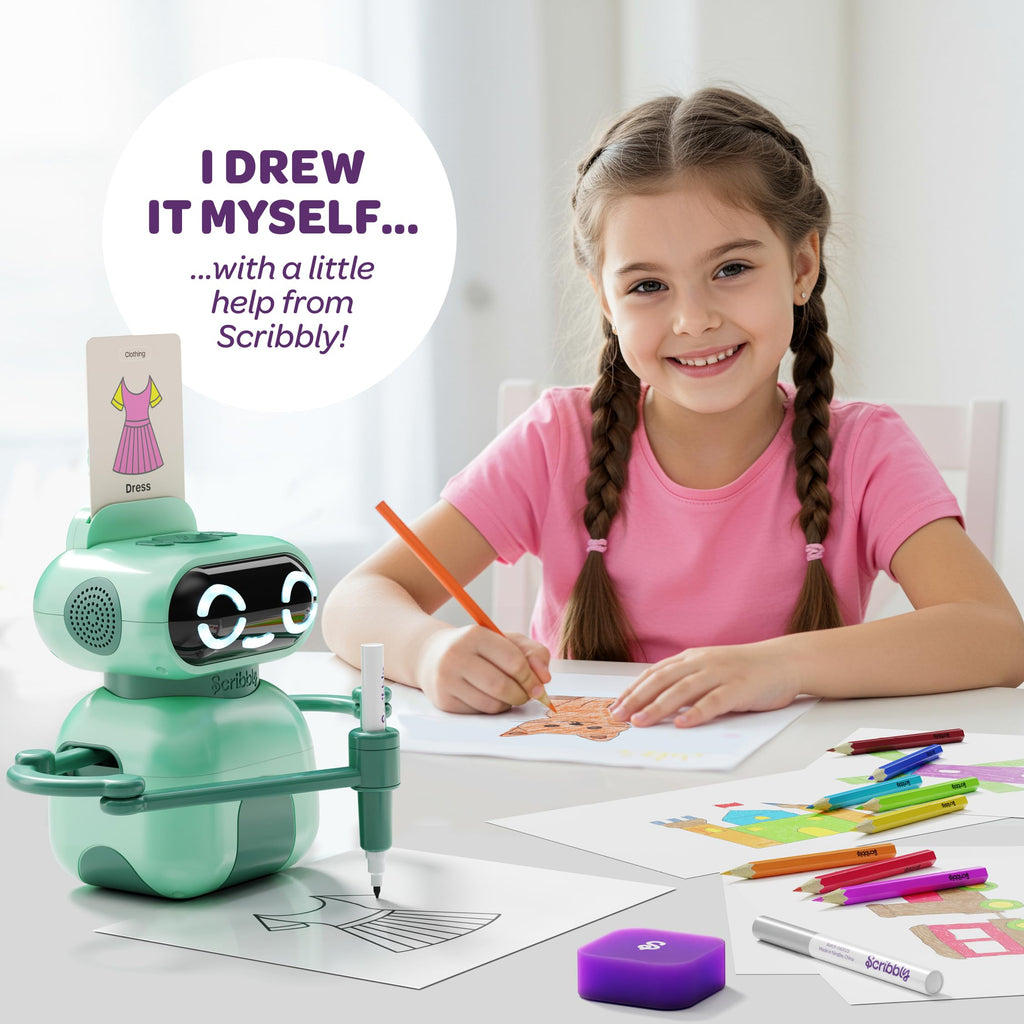 Scribbly Drawing Robot for Kids by Dan&Darci