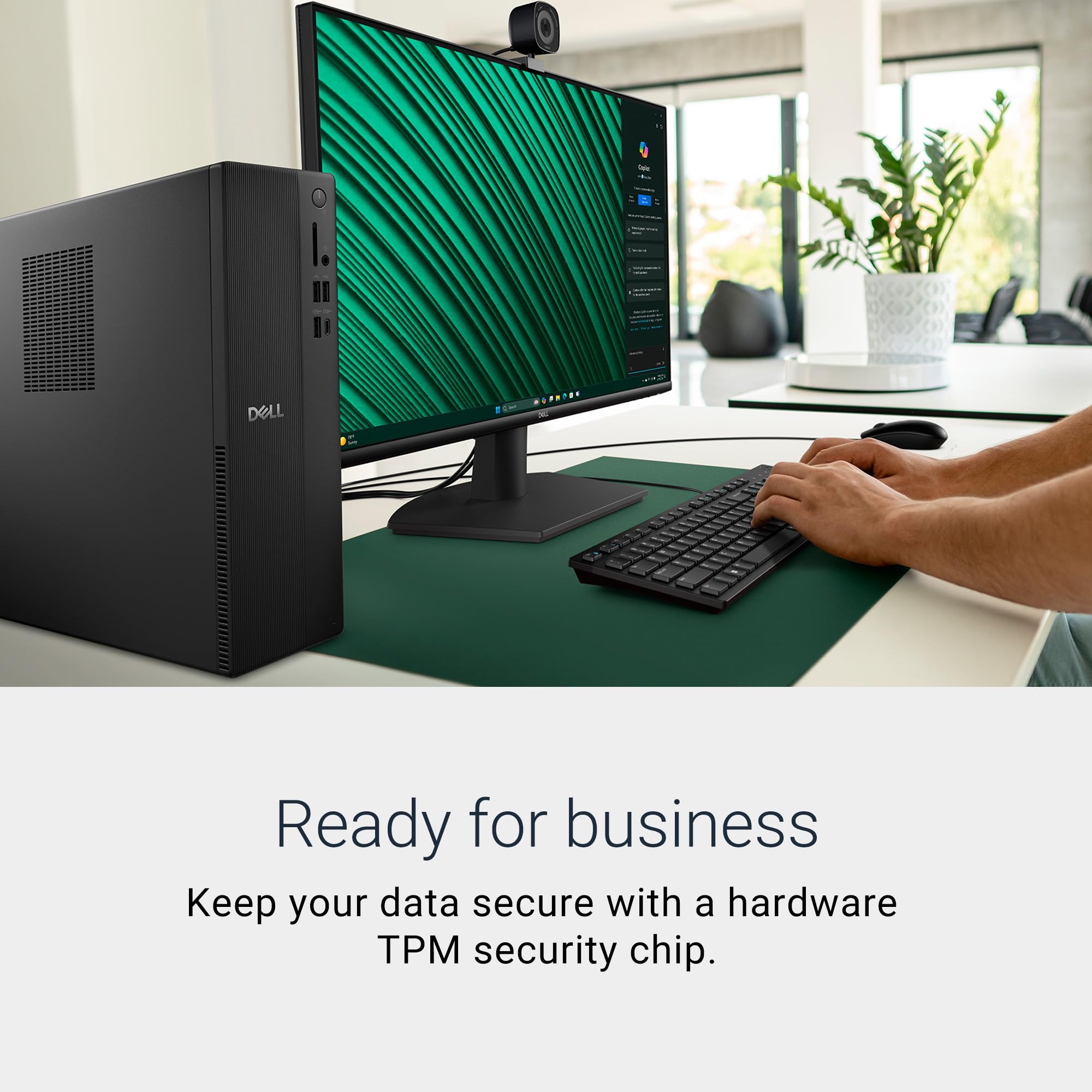 Тонкий настольный компьютер Dell Intel Core i3 14100 8GB