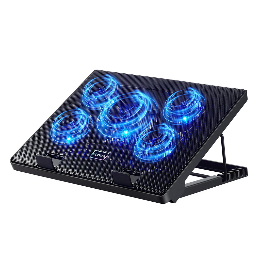 Base de Enfriamiento para Portátil con 5 Ventiladores Silenciosos