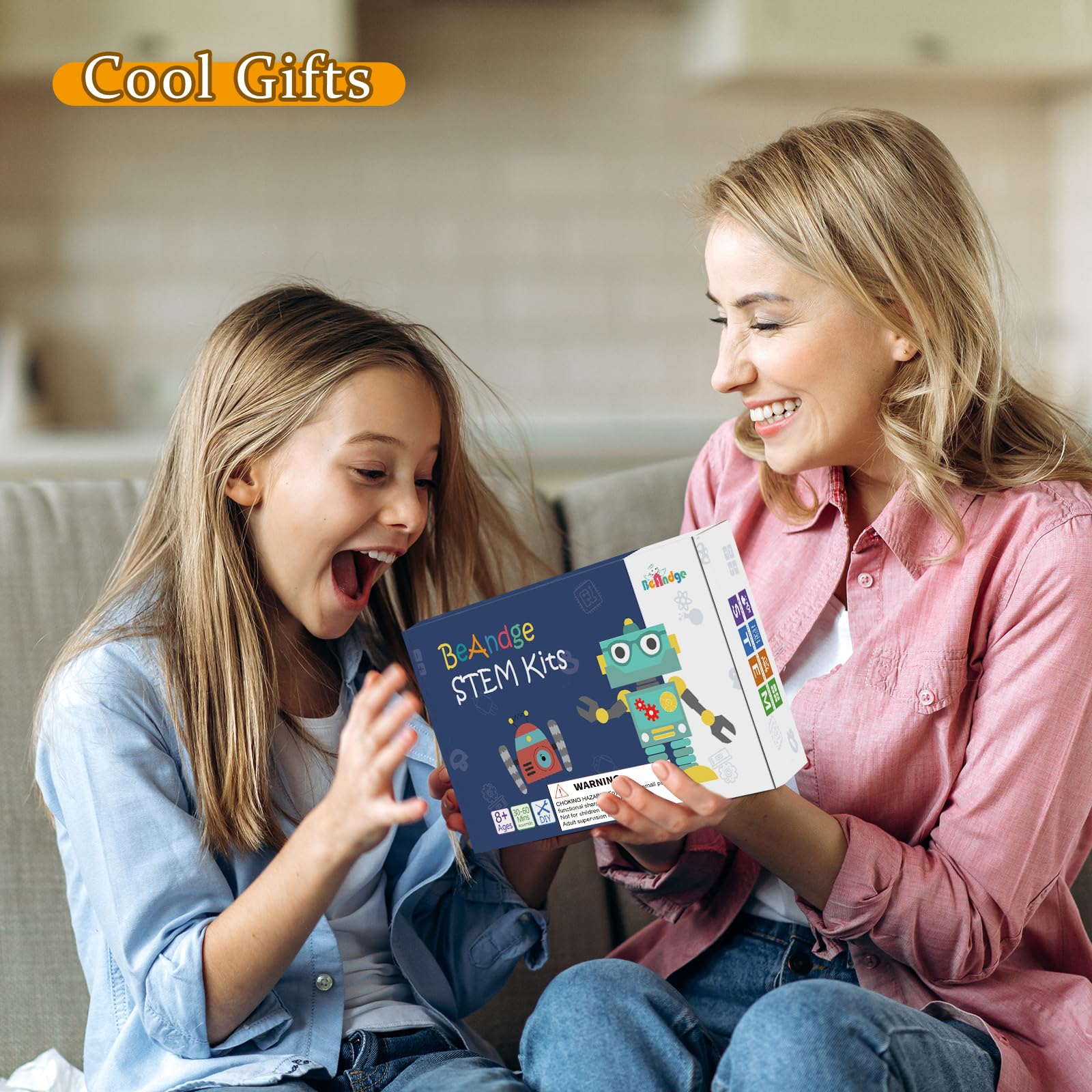 Набор из 4 конструкторов роботов-художников для детей 8-12 лет