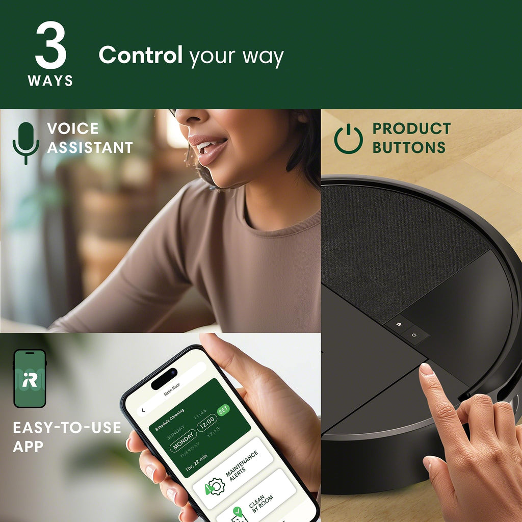 Self-Emptying Robot Vacuum with 60-Day Capacity Roomba 205