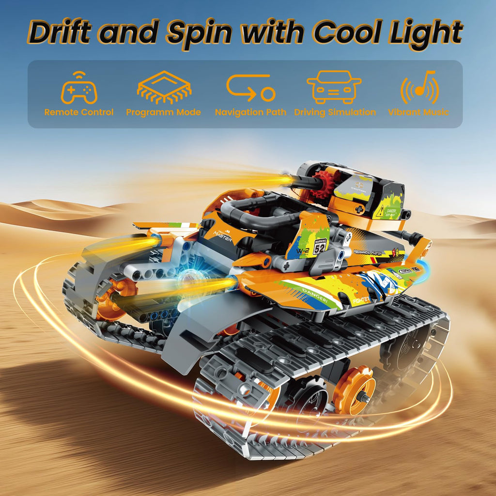 5-in-1 STEM Robot Qurma Dəsti (Pult və Tətbiq ilə)