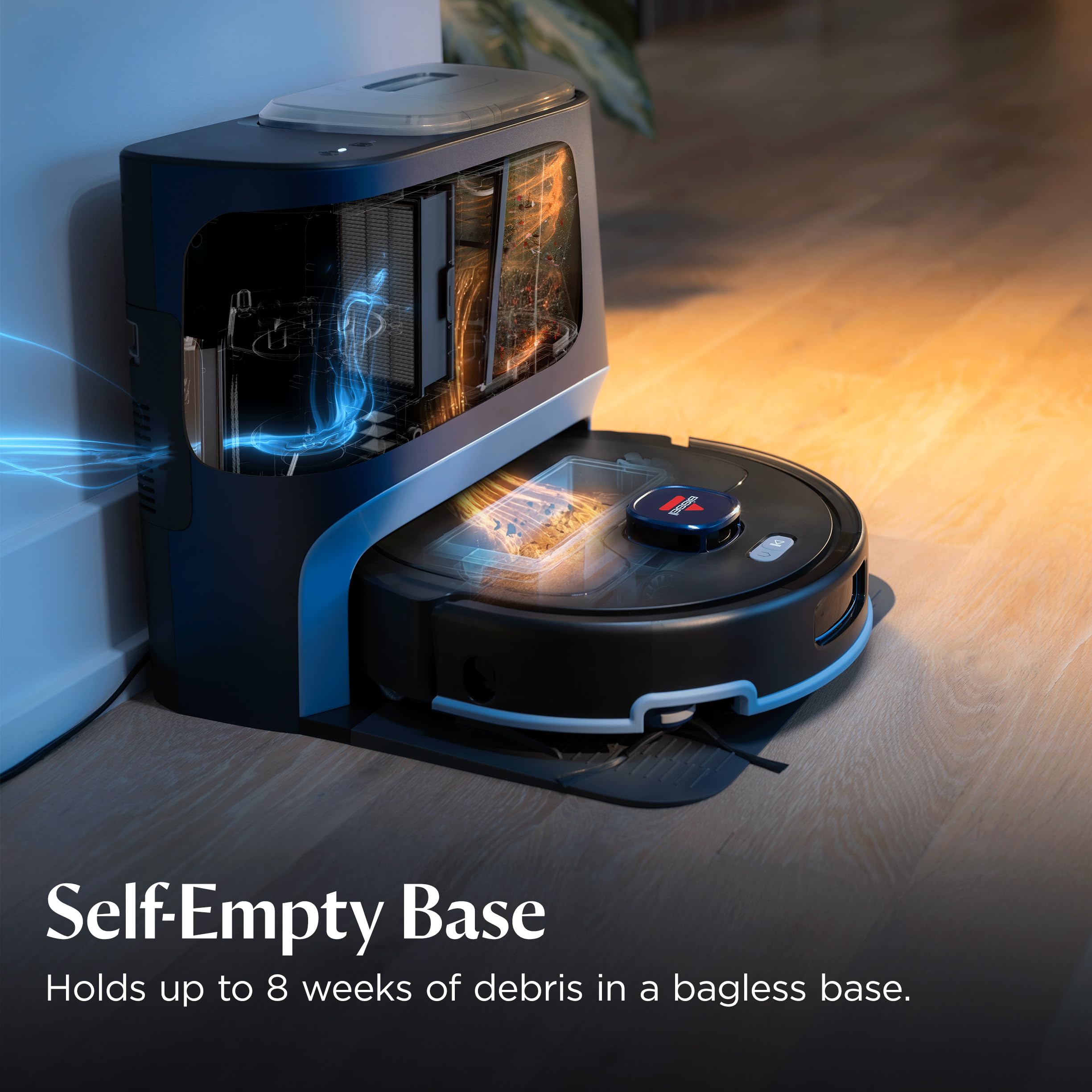 Bissell FlexClean FurForce Robot Vacuum and Mop for Pet Hair