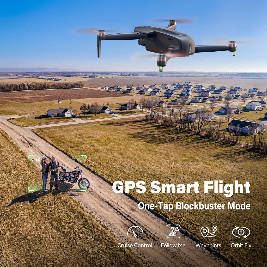 6K-Foto-Drohne mit 3-Achsen-Gimbal und GPS F7GIM