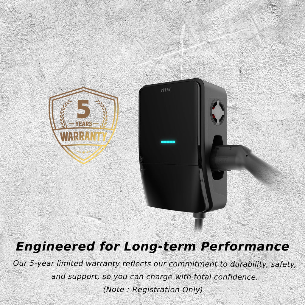 Level 2 EV Charger 40A 9.6KW J1772